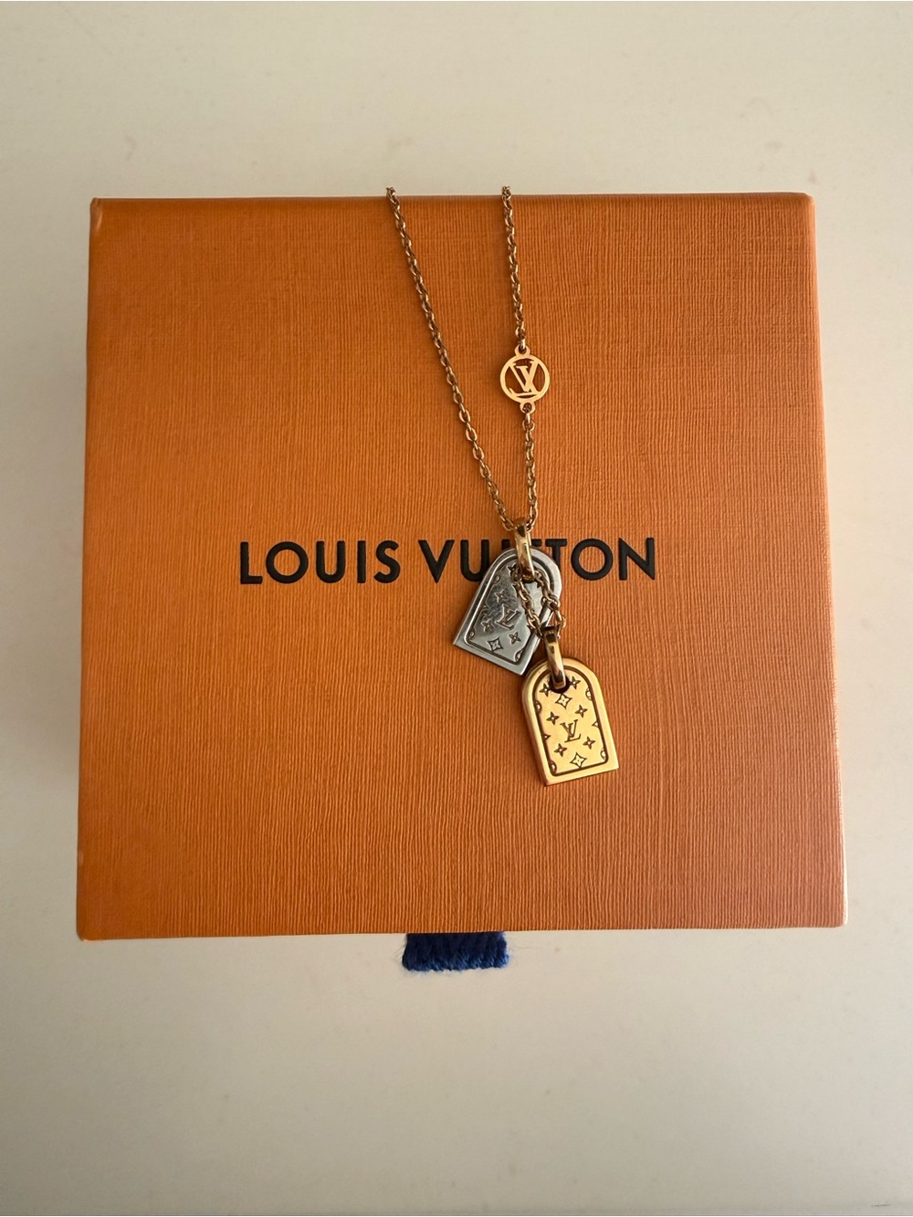 Louis Vuitton Nanogram Necklace